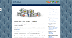 Desktop Screenshot of kursa.oahpa.no