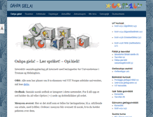 Tablet Screenshot of kursa.oahpa.no
